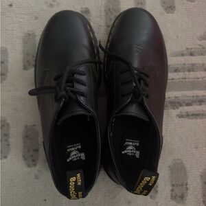 Dr. Martens Black Platform Shoes
